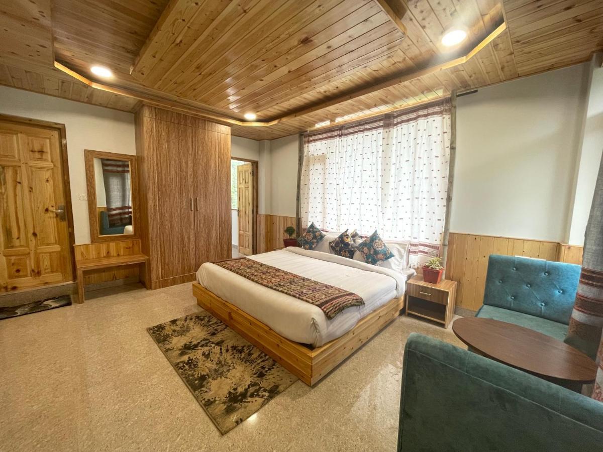 Hotel Mountain Majesty! Top-Rated Luxury Stay Amid Snowcapped Mountains With Balcony And Riverside Calm Manāli Exteriör bild