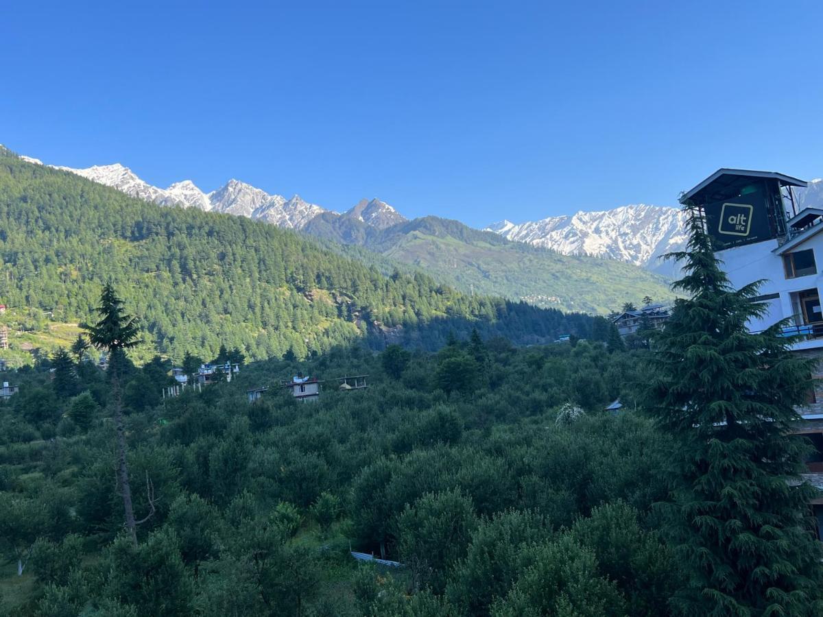 Hotel Mountain Majesty! Top-Rated Luxury Stay Amid Snowcapped Mountains With Balcony And Riverside Calm Manāli Exteriör bild